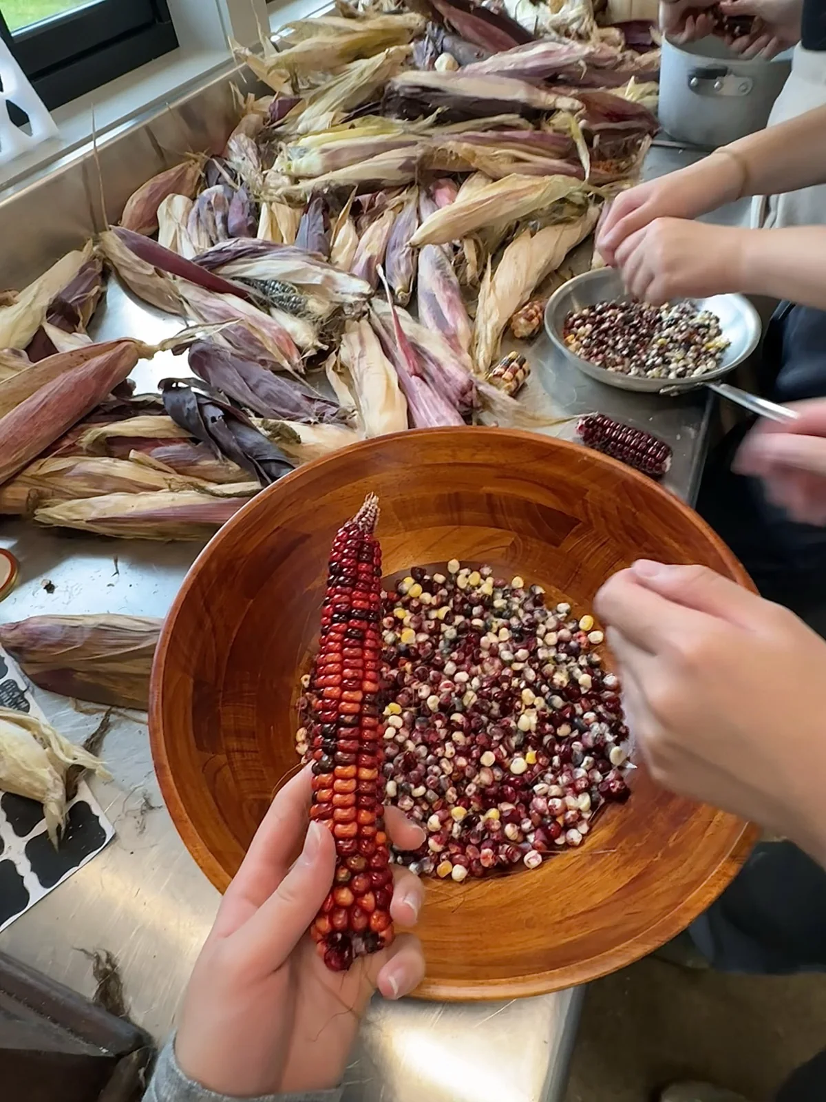 Working with the harvest